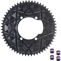 AliExpress PASS QUEST For Shimano 105 R7100 UT R8100 DA R9200 New Design competitive level FOR TT TRIATHLON Aero Chainrings 110mmBCD 66T 56T 58T