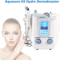 3 in 1 Aquasure skin care deep cleansing machine Facial Spa H2 O2 Water Bubble microcurent Hydra Dermabrasion Machines