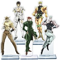 15Cm Acrylic Standee for Steel Ball Run Bruno Bucciarati Noriaki Kakyoin Dio Joseph Joestar Transparent Acrylic Ornament Gift