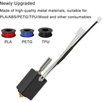 for Elegoo Npetune 4 Plus/Max Hotend Kit Npetune 4Max Thermistor 24V 80W Heating Tube 3D Printer Accessories Heater Brass Nozzle