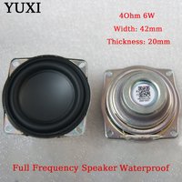 YUXI 1PCS For JBL GO 2 Music Speaker repairs 1.5inch 42mm 4ohm 6W full band neodymium waterproof