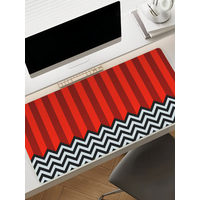 TV Twin Peaks Mouse Pad Non-slip Rubber Computer Mat Gamer Balance Decoracion Deskmat Laptop Office Large