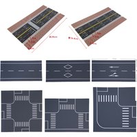 1:144/N Scale Simulation Miniature Road Highway Model For Building Sand Table Street Scene Layout Materials Diorama Kit 1Pcs