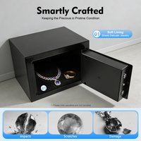 Wall-Mounted Safe Box With 3 Keys Impact-Resistant, Rust-Proof, Anti-Theft For Families, Offices, Hotels, Schools, Etc.