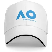 Blue Australian Open AO Tennist Camping Baseball Caps For Mens Personalized Male Beach Dad Hats Snapback Cap