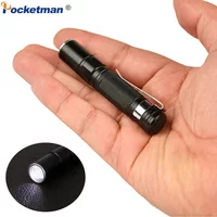 Mini Flashlight AAA Battery Powered Small Torch Pocket Emergency Light Pen Lights Super Bright Flashlights