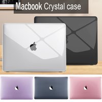 Laptop Case For Apple Macbook 13 13.6 Inch For M1 Chip Pro 13 A2338 Air 13 A2337 A2179 2022 M2 Air 13.6 Crystal Protective Cover