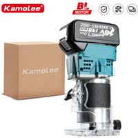 Kamolee 18v schnur loser elektrischer Trimmer Holz Hands ch neider Gravur Schlitz Trimmen Schnitz maschine Router Holz
