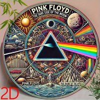 Vintage Pink Floyd "The Dark Side of the Moon" Metal Tin Sign - Retro Psychedelic Wall Decor for Man Cave, Bar & Home
