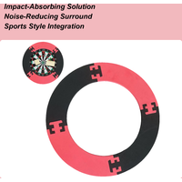 EVA Dartboard Surround Jigsaw Ring Design Dart Board Ring Lightweight Wall Dart Backboard Ring Removable Dartboard Surround Ring