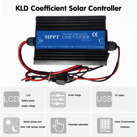 MPPT Boost Solar Charge Controller Charger 300W Car Battery Charging Voltage Regulator Charger Regulator 24/36/48/60/72V Durable