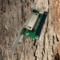 CF To 40 Pin 3.5" IDE Compact Flash Card Adapter Bootable Computer Accessories IDE Converter Card For PC PCI Bracket Back Panel