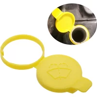 1Pc Car Washer Fluid Reservoir Cap Fits for Saab 9-3 2003-2011 9-3X 2010-2011 9-5 1999-2009 Yellow Car Cap 21347700 ABS Plastic