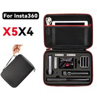 Storage Bag Carrying Case for Insta360 X5/X4 Portable Travel Hard Shell Box For Insta360 X3/X2 Camera Protective Accessories