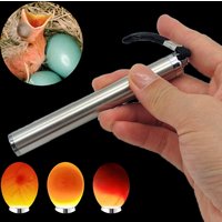 1/2pcs Egg Candler Tester, Bright Cool LED Light Candling Lamp for All Chicken Dark Quail Duck Canary Eggs