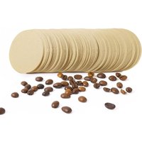 500/1000 Pcs Coffee Filter Papers for 51/53/58mm Puck Screen Natural Coffee Maker Filters Unbleached Coffee Maker Accessories