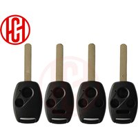 Replacement Remote Car Key Shell For Honda Accord Civic CRV Pilot Insight 2 2+1 3 3+1 Buttons Fob Auto Key Case Cover