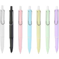 Fountain Pen Press Type Ink Pen Nib Converter Push Action Automatic Writing Pens Retractable Fountain Pen Office Stationery