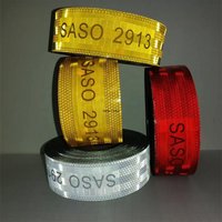 5cm*10m SASO 2913 Reflective Tapes White Red Yellow Waterproof Reflectors Adhesive Strips Conspicuity Decals For Truck Trailer