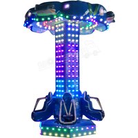 Children's Funfair Rides Indoor Amusement Equipment Mini Drop Tower Ride Amusement Rides for Kidspromote sales