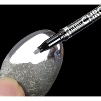 1/6Pcs Reflective Paint Pen Metal Plating Marker High Gloss Photoelectric Pen for DIY Craft Art Model Making