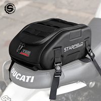 Star Field Knight Multifunctional Motorcycle Back Seat Pack Front Tank Bag Magnetic Attraction Oil Box Bag With Waterproof Cover