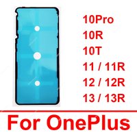 Back Battery Cover Sticker For OnePlus 10 Pro 11 12 10T 10R 11R 12R 13 13R Rear Door Housing Battery Cover Adhesive Sticker Part