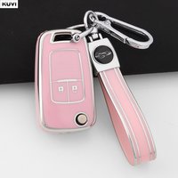 2 Button TPU Car Key Shell Case Cover For Chevrolet Cruze Spark Orlando Malibu For Opel Vauxhall Astra J Corsa D E Zafira Mokka