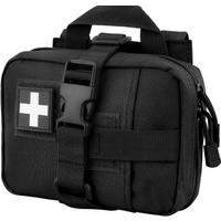 Tactical EMT Pouch, Upgrade IFAK Tearable First Aid Kit Tactical Small Belt First Aid Pouch Molle Medical Pouch