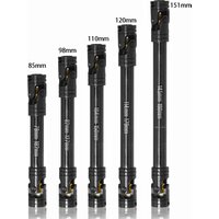DED SPIDER 1PCS Heavy-Duty Steel Drive Shaft for 1/10 RC Car Crawler TRX4 Axial SCX10 90046 AXI03007 Redcat Gen8