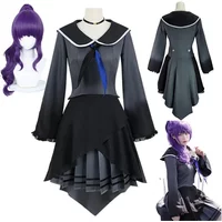 Asahina Mafuyu Cosplay Costume Wig Anime Project Sekai Colorful Stage Cosplay Halloween Party Uniform for Women Girls