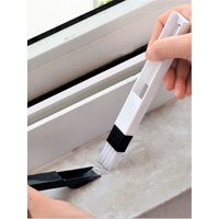 Multi-purpose Door and Window Trough Cleaning Brush for Dustpan for Kitchen and Bathroom Multi-purpose Desktop Cleaning Brush