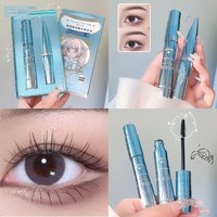 Silk Fiber Mascara Set Curly Black Sun Flower Lash Waterproof Lasting Extension Eyelashes Lengthening Mascara Makeup Cosmetics