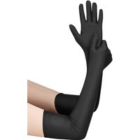 High Elastic Spandex Sun Protection Gloves Party Nightclub Wedding Performance Black Gloves
