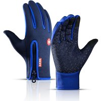 AliExpress NONE Hot Winter Gloves For Men Women Touchscreen Warm Outdoor Cycling Driving Motorcycle Cold Gloves Windproof Non-Slip Womens Gloves