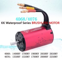 Surpass Hobby Waterproof KK 4068 4076 Brushless Motor for 1/8 RC Buggy Baja Car Drift Racing Off-Road Boat