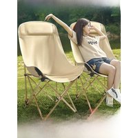 Outdoor Portable Canvas Back Chair Beach Leisure Sturdy 300 Pounds Capacity Folding Camping Furniture Picnic Bench