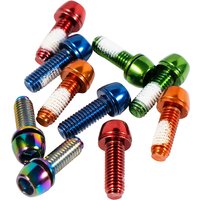 AliExpress Chooee M6x18mm High-Strength Steel Crank Arm Bolts for MTB/road Bike - Compatible with SHIMANO SRAM IXF, 2pcs