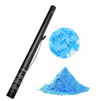4 Pcs Biodegradable Tissue Gift Eco-friendly 80cm Electric Popper Happy Petal Compressed Air Paper Confetti Cannon Wedding