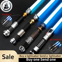 TXQSABER Lightsaber Obi-Wan Series Light Sword Smooth Swing Blaster FOC Metal Hilt Heavy Dueling Light Sword for Adult Cosplay
