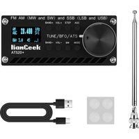 HamGeek ATS20 plus Mini ATS20+ Handheld SI4732 Radio Receiver DSP SDR Receiver FM AM (MW & SW) SSB (LSB & USB)