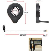 AliExpress TOOPRE ABS Electric Bike Pedal Assist Sensor with 12 Magnet Double Hall for PAS Functionality Designed to Improve Pedaling Efficiency