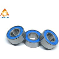 10pcs 686RS Bearing 6x13x5 Mini Ball Bearing 686 2RS ABEC3 6 13 5 Blue Seals Model Bearings 6*13*5 RC Car Bearing 687 695 2RS