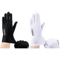 AliExpress NONE Summer Gloves Men Ice Silk Sun Proction Driving Glove Fishing Gloves Breathable Cycling Hiking Glove Full Finger Gloves