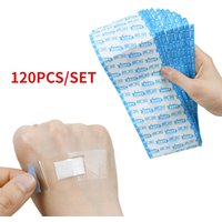 120pcs/set Transparent Band Aid Waterproof Wound Dressing Plaster Skin Patch Adhesive Bandages for Children Adults Plaster