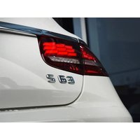 3D ABS Car Chrome Trunk Badge Sticker For Mercedes AMG C E 63 W205 W204 W213 W212 W222 W221 C63 E63 S63 Emblem Logo Accessories