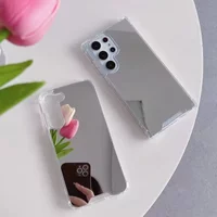 Mirror Phone Cases For Samsung Galaxy S26 S25 Ultra S24 S23 S22 Note20 A52 A53 A54 A55 A17 Shockproof Back Cover