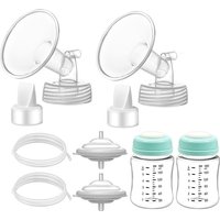 【ALLOWANCE】Full Set Replacement Parts For Spectra S1/S2/9 Plus Pump- Includes 19Mm Flanges, Duckbill Valves& Backflow Protectors