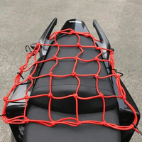 AliExpress NONE 30x30cm Elastic Cargo Net (W/Hooks), Durable Stretch Mesh, Fits Motorcycle/Bike/Electric Scooter (Rear Seat/Tank), Fuel Tank Net