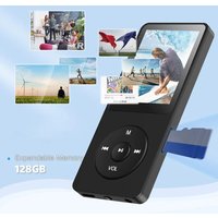 MP3 Player 1.8inch Built-in Speaker HiFi Lossless Music Player Bluetooth 5.4 Type-C Walkman Support FM Radio E-Book Recording